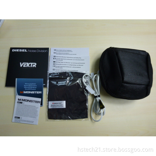 AAA quality Diesel Vektr monster headphones in black,white,red with original boxes and package